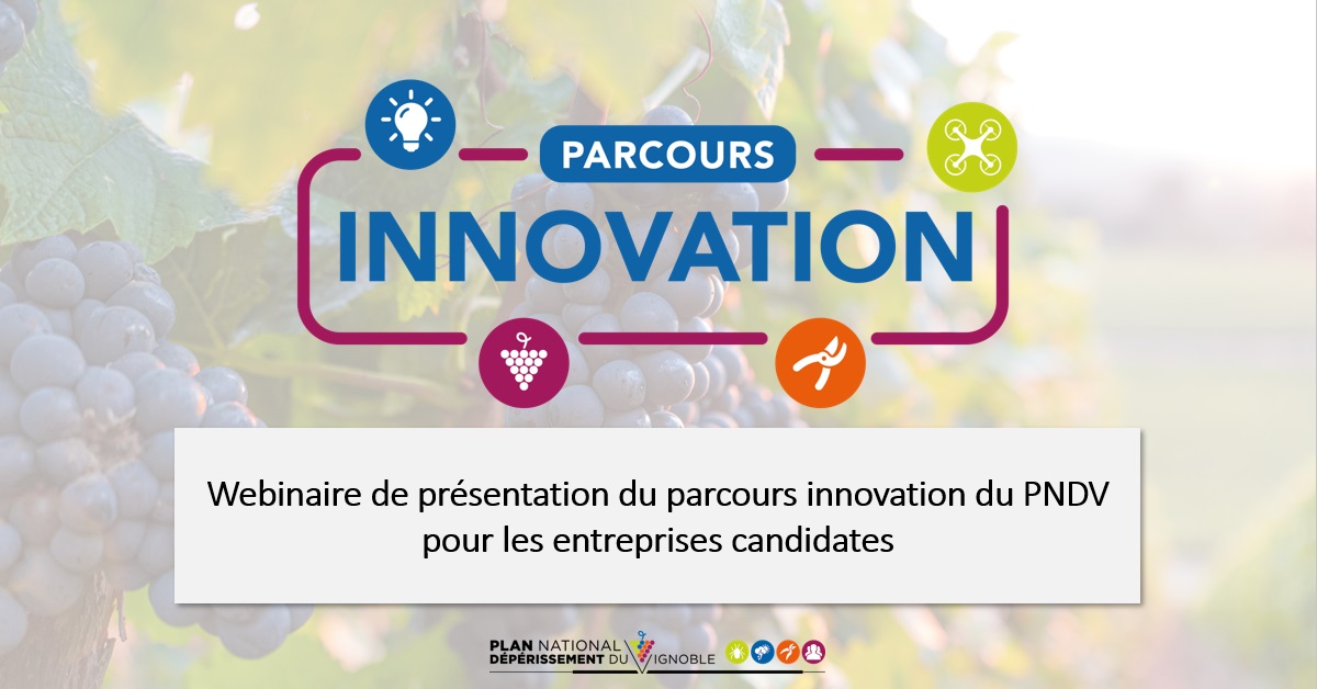 Webinaire - Vous êtes intéressé par le parcours innovation du PNDV ?