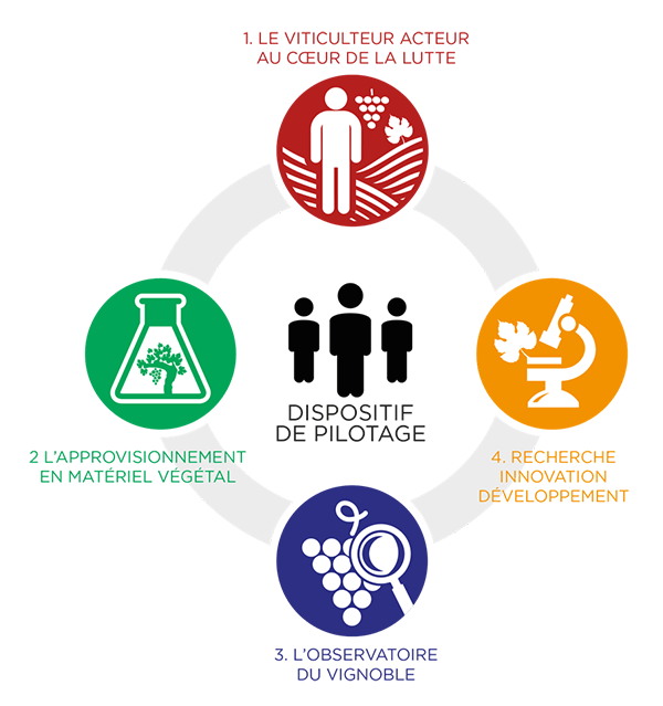 Les 4 ambitions du plan